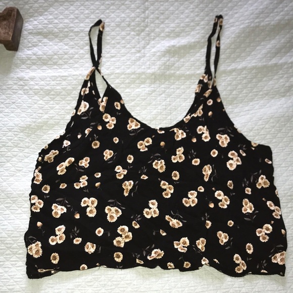Floral crop top - Picture 2 of 2